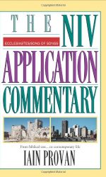 ECCLESIASTES, SONG OF SONGS - NIVAC