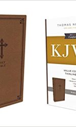 KJV COMPACT VALUE THINLINE BROWN IM