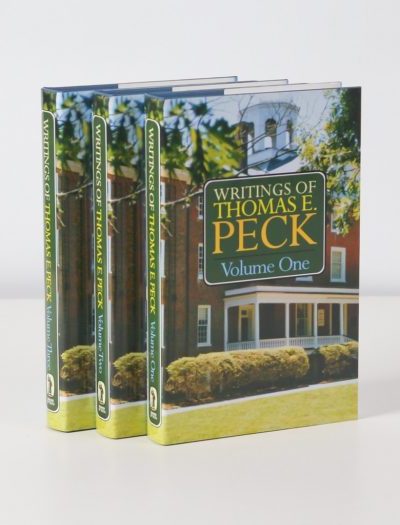 WRITINGS OF THOMAS E PECK 3 VOL SET