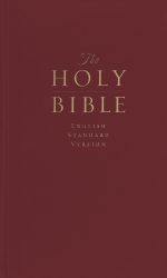 ESV PEW BIBLE BURGUNDY O/P