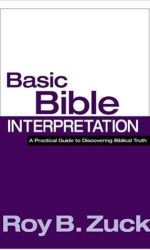 BASIC BIBLE INTERPRETATION