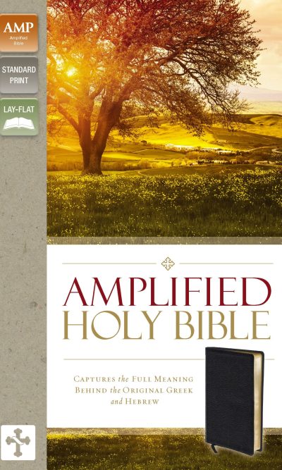 AMPLIFIED HOLY BIBLE TI BLACK BL