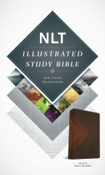NLT ILLUSTRATED STUDY BIBLE BROWN/TAN