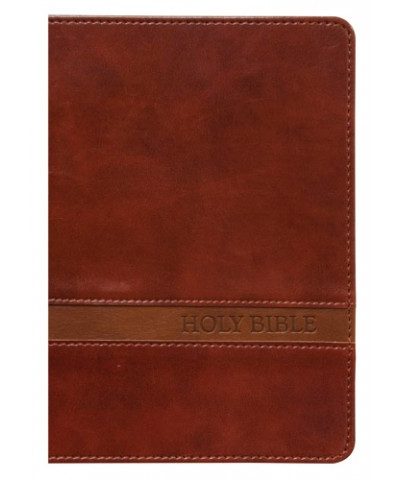 KJV COMPACT LARGE PRINT IM L BROWN