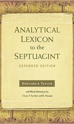 ANALYTICAL LEXICON TO THE SEPTUAGINT