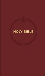 CSB PEW BIBLE GARNET HC