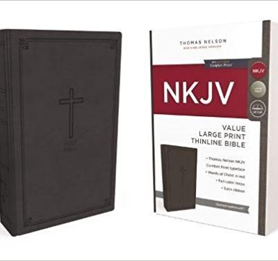 NKJV LP VALUE THINLINE CHARCOAL IM