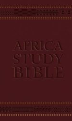 NLT AFRICA STUDY BIBLE BURGUNDY IM L