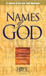 NAMES OF GOD - ROSE PAMPHLET