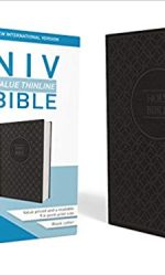 NIV VALUE THIN GREY/BLACK IM