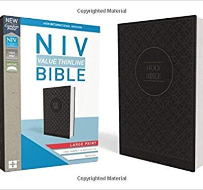 NIV LP VALUE THINLINE CHARCOAL/ BLACK