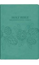 NIV LEATHER TOUCH SEA GREEN PROTEA