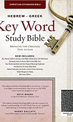 CSB KEY WORD STUDY BIBLE GL BLACK