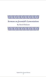 SERMONS ON JEREMIAH'S LAMENTATIONS