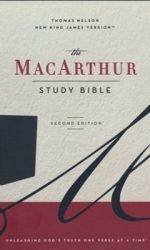 NKJV MACARTHUR STUDY 2nd ED BLACK IM