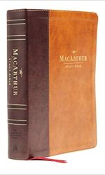 NASB MACARTHUR STUDY 2ND ED IM MAHOGANY