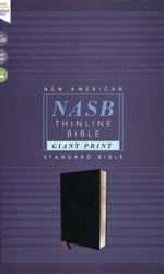 NASB GIANT PRINT THINLINE BLACK BL