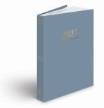 NIV GIANT PRINT STEEL BLUE VINYL