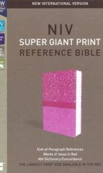 NIV SUPER GIANT PRINT PINK IM