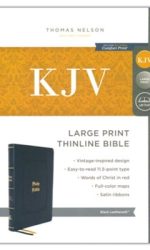 KJV LP THINLINE BLACK IM