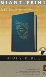 NLT GIANT PRINT IDX BLUE IM