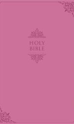 NIV LARGE PRINT THINLINE PINK IM