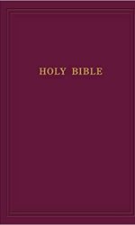 KJV PEW BIBLE GARNET