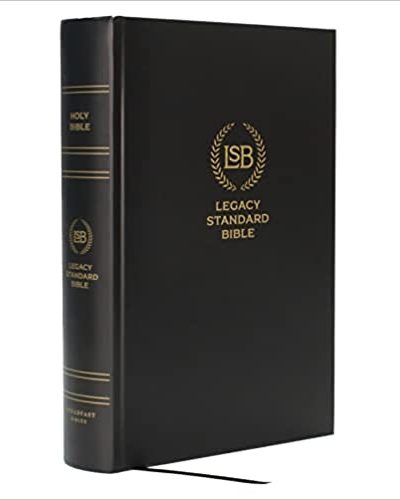 LSB LARGE PRINT WIDE MARGIN BLACK HC