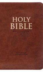 NLT COMPACT BIBLE BROWN IM