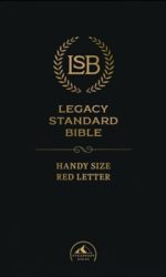 LSB HANDY SIZE BLACK COWHIDE RED LETTER