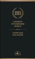 LSB HANDY SIZE BLACK IM RED LETTER