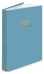 NIV VINYL STEEL BLUE BIBLE