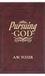 PURSUING GOD DEVOTIONAL FAUX LEATHER