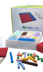 MATH-U-SEE 123PCE MANIPULATIVE BLOCK SET