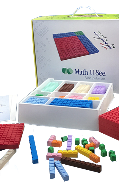 MATH-U-SEE 123PCE MANIPULATIVE BLOCK SET