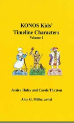 KONOS VOLUME 1 TIMELINE CHARACTERS