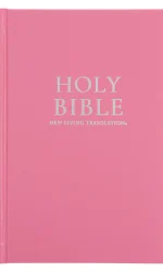 NLT STANDARD SIZE BIBLE PINK HARDCOVER