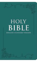 ESV COMPACT BIBLE ZIP TEAL IM