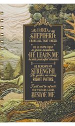 LORD IS MY SHEPHERD WIREBOUND JOURNAL