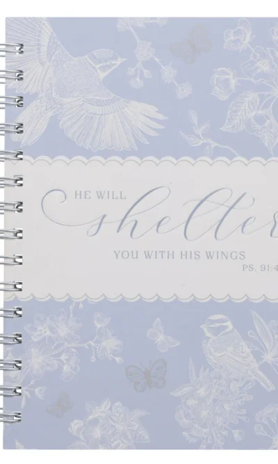 HE WILL SHELTER YOU HC WIREBOUND JOURNAL