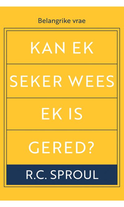 KAN EK SEKER WEES EK IS GERED BBX