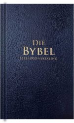AFRIKAANS 1933/1953 SWART HARDEBAND