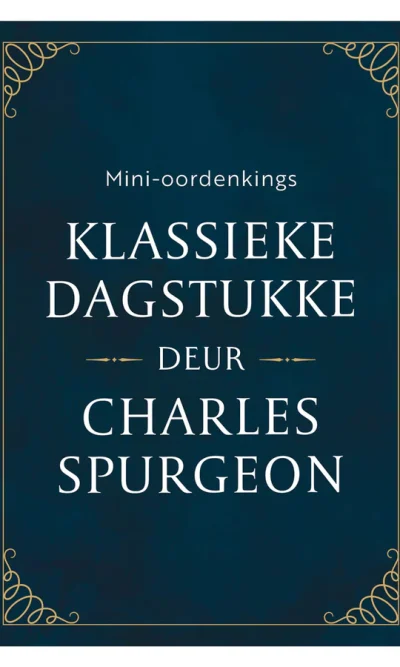 KLASSIEKE DAGSTUKKE DEUR SPURGEON MINIBK
