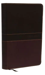 NKJV DELUXE GIFT RED LETTER TAN IM