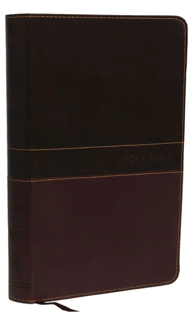 NKJV DELUXE GIFT RED LETTER TAN IM