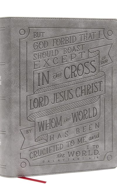 NKJV JOURNAL REF ED GREY COLOUR ART IM