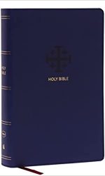 NKJV LP PERSONAL SIZE REF DARK BLUE IM O