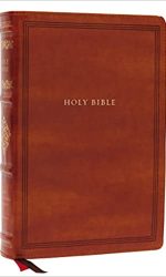 NKJV WIDE-MARGIN REF IN BROWN