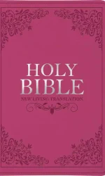 NLT STD BIBLE ZIP TI PINK FLORAL
