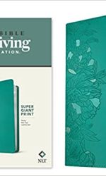 NLT SUPER GIANT PRINT TEAL IM